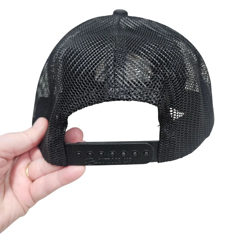Outdoor Cap Pedersons Natural Farms‎ Camo Trucker Hat Mesh Back Adjustable...